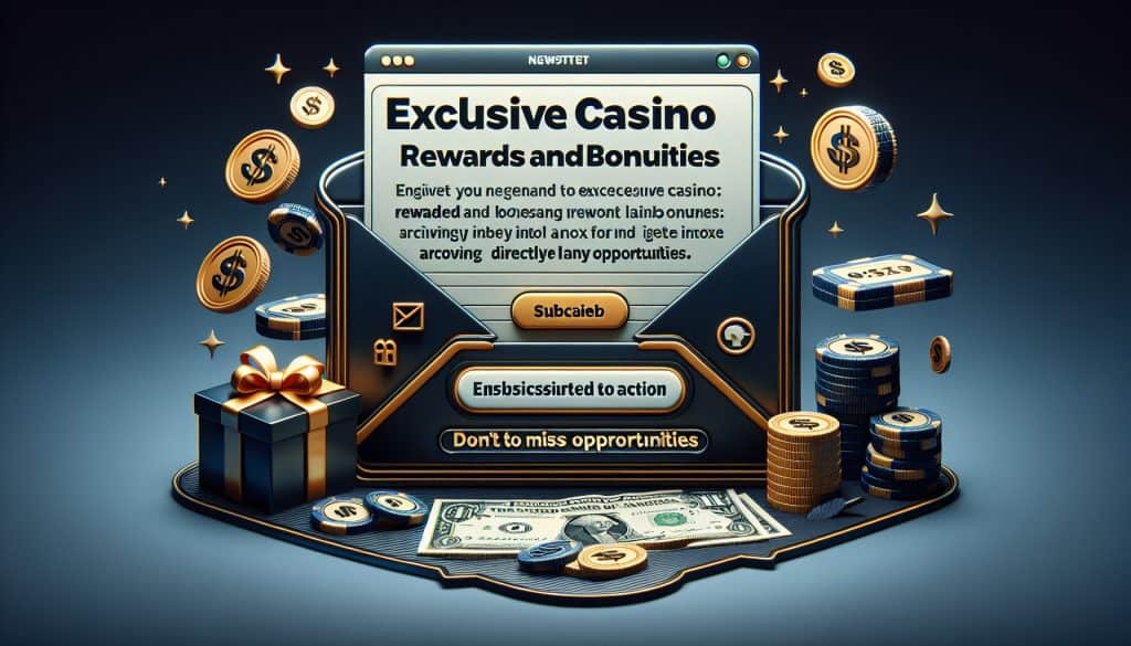 Casino rewards email